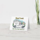 Goed geleend met nieuwe bedrijfslogo kaart (Voorkant)