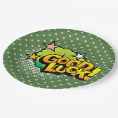 Goed geleend papieren bordje (Gekanteld)