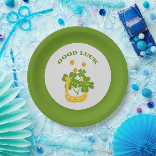 Goed geleend papieren bordje (Feest)