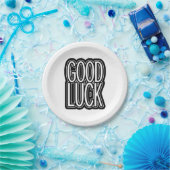 Goed geleend papieren bordje (Feest)