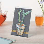 Goed geleend reclamebord met voetstuk (Insitu)