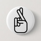 Goed geleend ronde button 5,7 cm (Voorkant)