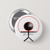 Goed geleend ronde button 5,7 cm (Voorkant /achterkant)