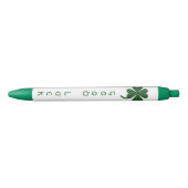 Goed geleend Shamrock Green Ink Pen van Janz (Voorkant)