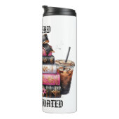 Goed gelezen onder de cafeïne thermosbeker (Geroteerd rechts)
