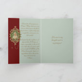 Goed gelovige Jezus Mary Memorare gebeden Kaart (Binnen)