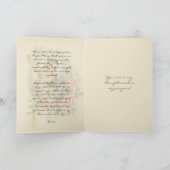 Goed gelovige Maagd Mary Memorare Prayer Kaart (Binnen)