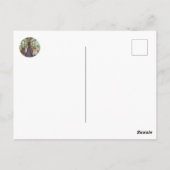 Goed Geluk Gelukkig Reizen cadeau Katten op een Tr Briefkaart (Achterkant)