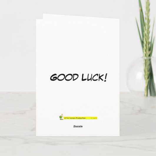 Goed Geluk! - Kaart (Achterkant)