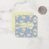 Goed Geluk Kaart: Notitiekaartje (Voorkant / Achterkant in situ)