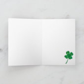 Goed gelul, vier-bladluiken Kaart voor het stimule (Binnen)