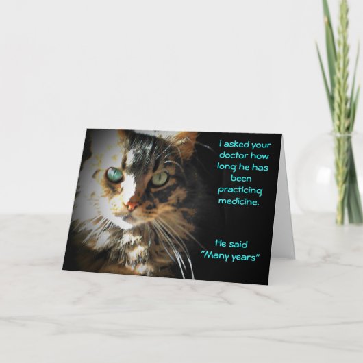 Goed geoefende arts kaart (Voorkant)