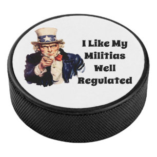 Goed Georganiseerde Militie Hockey Puck
