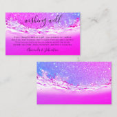 Goed geprezen voor weddenschap met dollair geld ro visitekaartje (Voorkant / Achterkant)