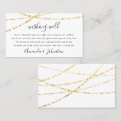 Goed geprezen voor weddenschappen met geld voor we visitekaartje (Voorkant / Achterkant)