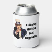 Goed gereguleerde milities blikjeskoeler (Blikje Voorkant)