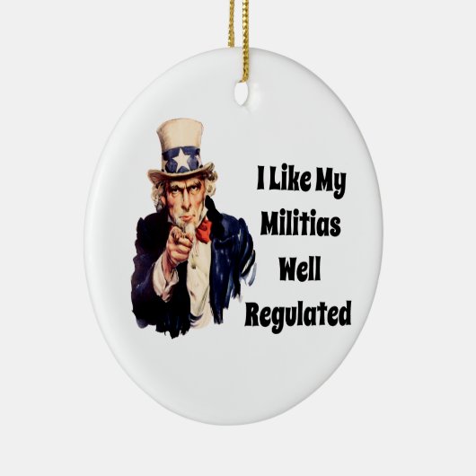 Goed gereguleerde milities keramisch ornament (Rechts)