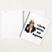 Goed gereguleerde milities planner (Display)