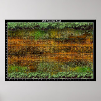 Goed gereisde weg - Poster voor gevechtskaarten