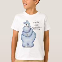 Goed geronde Hippo-Blue Hippopotamus