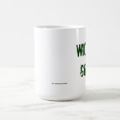 Goed geschopt?  Hier is de koffie-mok voor jou. Koffiemok (Center)