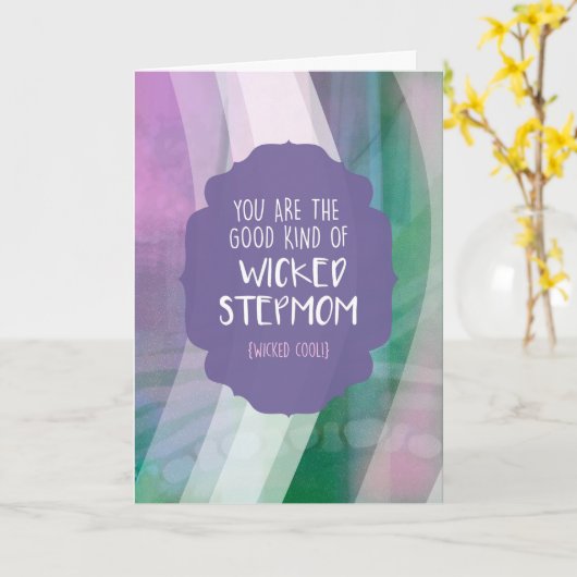 Goed geschopt Stap mama Moederdag Kaart (Gele Bloem)