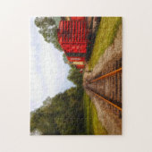 Goed geslaagd Boxcars. Legpuzzel (Verticaal)