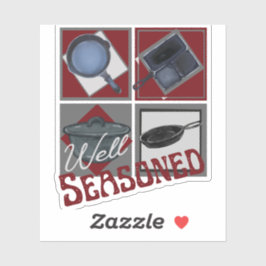 Goed gesust Gastijzer Sticker