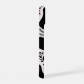 'Goed Gevoel' Abstracte Typografie iPhone Hoesje 15 Case (Rechterkant)