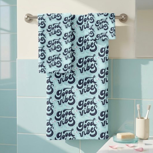 Goed gevoel badhanddoekenset bad handdoek