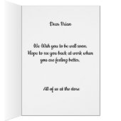 Goed gevouwen kaart zijn (Binnen (Rechts))