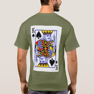 Goed gewapende koning AR15 T-Shirt