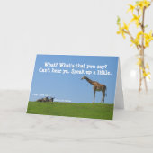 Goed geweer! Vaderdag Kaart (Gele Bloem)