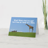 Goed geweer! Vaderdag Kaart (Voorkant)