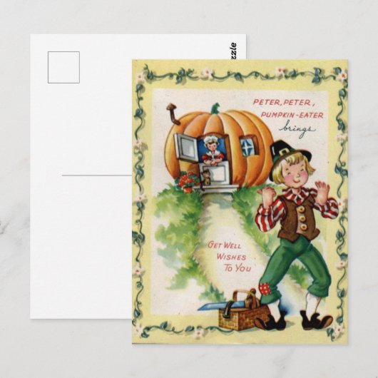 Goed gewenst  Briefkaart (Voorkant / Achterkant)