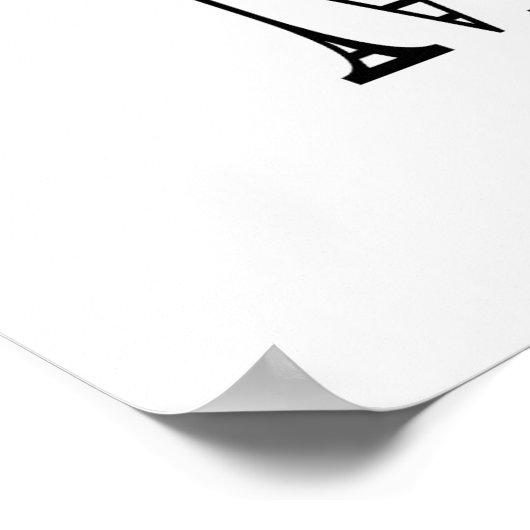 Goed gewenst trouwteken poster (Hoek)