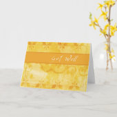 Goed goud kaart (Gele Bloem)