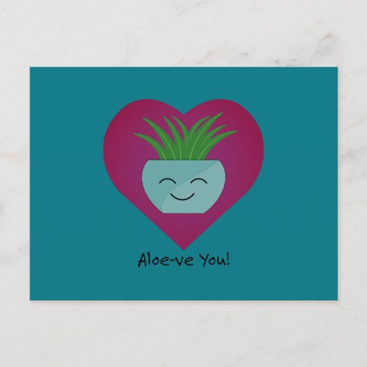Goed grappige Aloeve... Briefkaart (Voorkant)