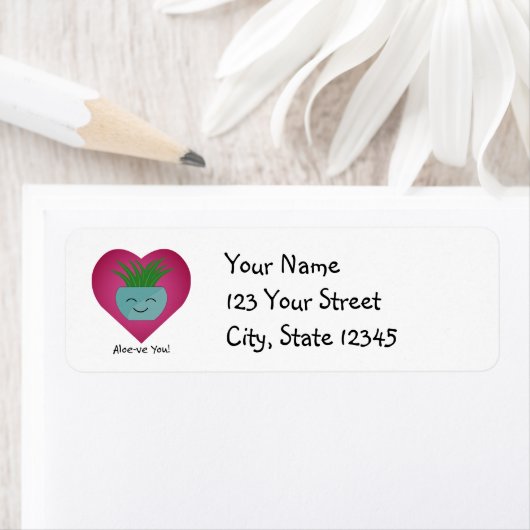 Goed grappige Aloeve... Etiket (Insitu)