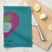 Goed grappige Aloeve... Theedoek (Quarter Fold)