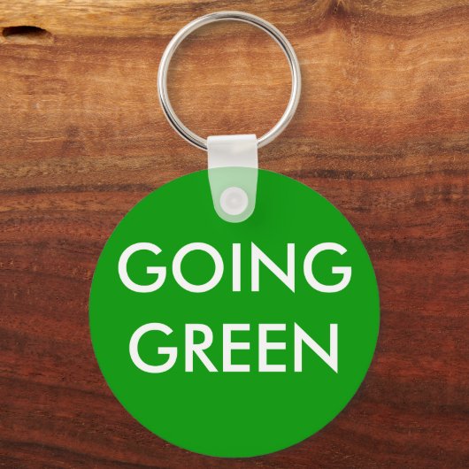 GOED GROEN SLEUTELHANGER (Voorkant)