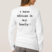 Goed haar. . afrikaans gezin t-shirt (Achterkant)