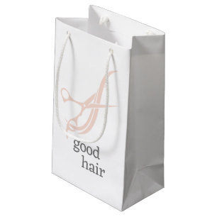 Goed Haar Eenvoudig Logo Kapper Kleurmaker Klein Cadeauzakje
