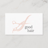 Goed Haar Eenvoudige Logo Volgende Afspraak Visitekaartje (Voorkant)