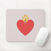 Goed hart muismat (Met muis)