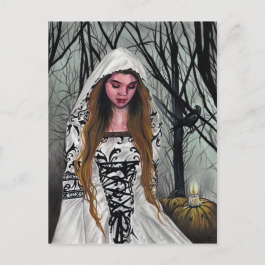 Goed heks Halloween Briefkaart (Voorkant)