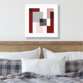 Goed het Slecht en het Idee [detail "Goed"] Canvas Afdruk (Insitu (Slaapkamer))