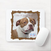 Goed Hond Pit Bull Redding Muismat (Met muis)