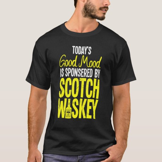 Goed hout gesponsord door Scotch Whiskey Makers T-shirt (Voorkant)