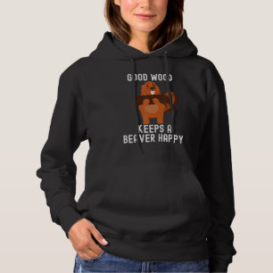 Goed hout houdt een piepfijn beestje vast hoodie